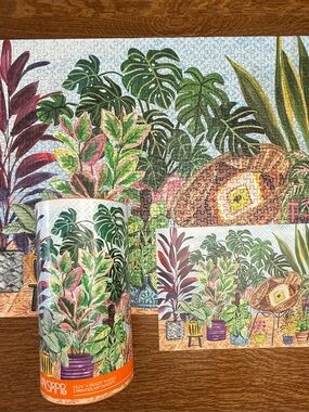 Werkshoppe Solarium 1000 Piece Puzzle Complete with 2 Posters Karyn Panganiban